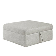 8548GY*6VC2ACR2ACLAOT 5-Piece Sectional with Reversible Chaise, Pull-out Bed and Ottoman - 8548GY*6VC2ACR2ACLAOT