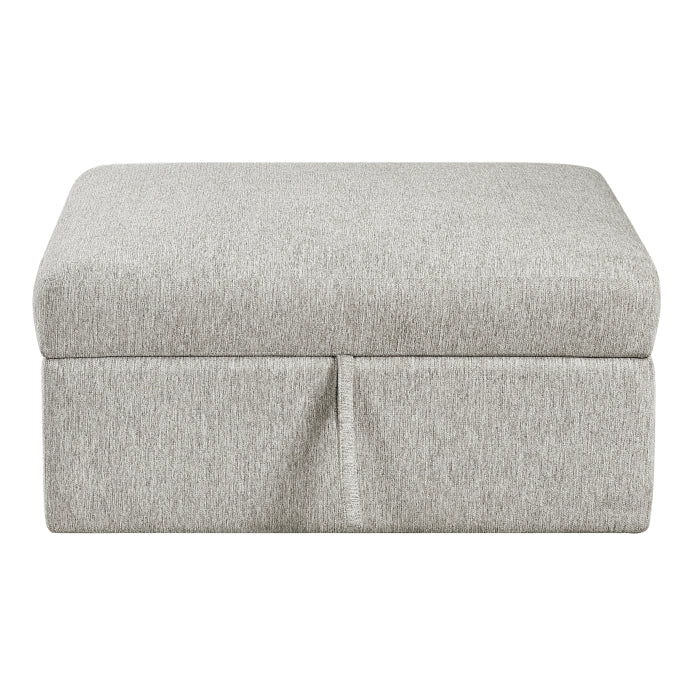 8548GY*6VC2ACR2ACLAOT 5-Piece Sectional with Reversible Chaise, Pull-out Bed and Ottoman - 8548GY*6VC2ACR2ACLAOT