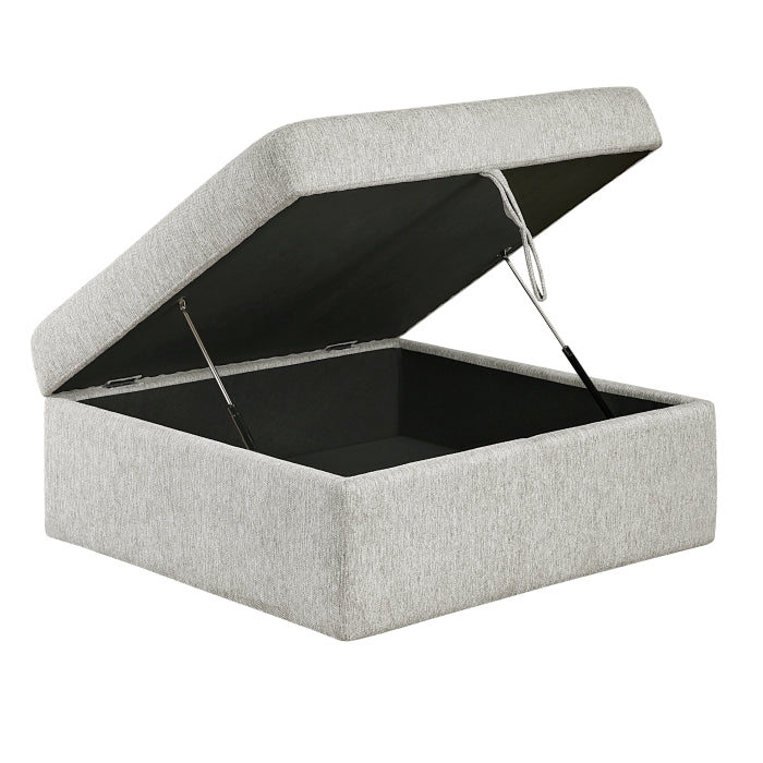 8548GY*6VC2ACR2ACLAOT 5-Piece Sectional with Reversible Chaise, Pull-out Bed and Ottoman - 8548GY*6VC2ACR2ACLAOT