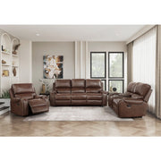 8549BRW-1 Swivel Glider Reclining Chair - 8549BRW-1