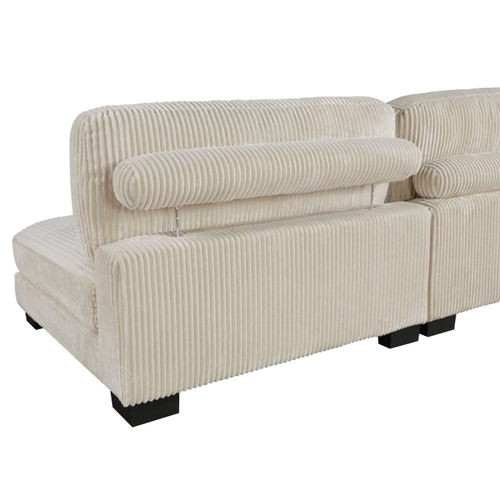 8555BE*2AC2VC (4)4-Piece Modular Sectional with Reversible Chaise - 8555BE*2AC2VC