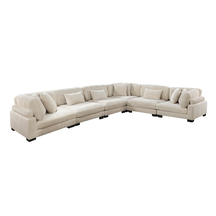 8555BE*3CR3AC (6)6-Piece Modular Sectional - 8555BE*3CR3AC