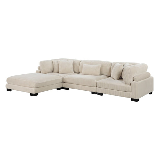 8555BE*4OT (4)4-Piece Modular Sectional with Ottoman - 8555BE*4OT