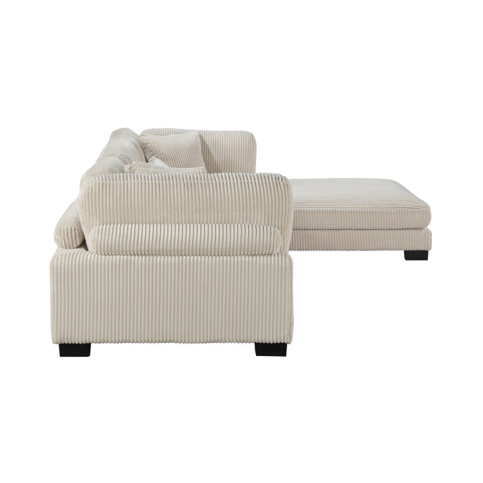 8555BE*4OT (4)4-Piece Modular Sectional with Ottoman - 8555BE*4OT