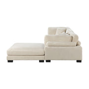 8555BE*4OT (4)4-Piece Modular Sectional with Ottoman - 8555BE*4OT