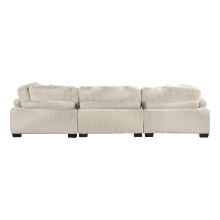 8555BE*4OT (4)4-Piece Modular Sectional with Ottoman - 8555BE*4OT