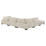 8555BE*5OT (5)5-Piece Modular Sectional with Ottoman - 8555BE*5OT