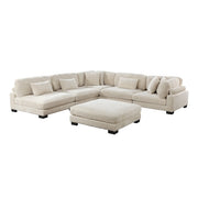 8555BE*6OT (6)6-Piece Modular Sectional with Ottoman - 8555BE*6OT