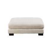 8555BE*CRACVCOT (4)4-Piece Modular Sectional with Reversible Chaise and Ottoman - 8555BE*CRACVCOT