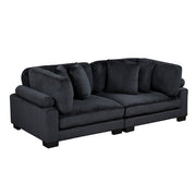 8555BK-2* (2)Love Seat - 8555BK-2*