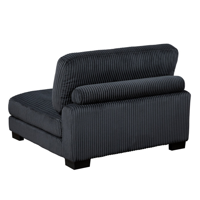 8555BK*3CRAC (4)4-Piece Modular Sectional - 8555BK*3CRAC