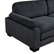 8555BK*4OT (4)4-Piece Modular Sectional with Ottoman - 8555BK*4OT