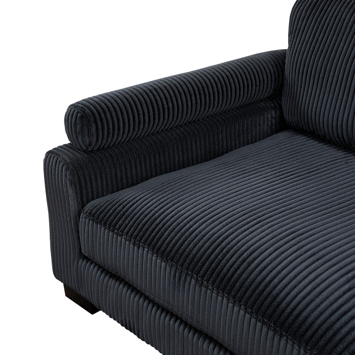 8555BK*4SC (4)4-Piece Modular Sectional - 8555BK*4SC