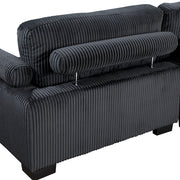 8555BK*4SC (4)4-Piece Modular Sectional - 8555BK*4SC