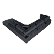 8555BK*5OT (5)5-Piece Modular Sectional with Ottoman - 8555BK*5OT
