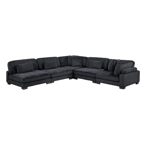 8555BK*5SC (5)5-Piece Modular Sectional - 8555BK*5SC