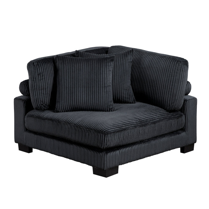 8555BK*5SC (5)5-Piece Modular Sectional - 8555BK*5SC