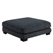 8555BK*6OT (6)6-Piece Modular Sectional with Ottoman - 8555BK*6OT