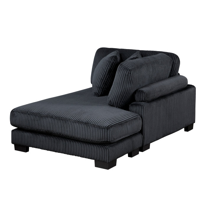 8555BK*CRACVC (3)3-Piece Modular Sectional with Reversible Chaise - 8555BK*CRACVC