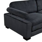 8555BK*CRACVC (3)3-Piece Modular Sectional with Reversible Chaise - 8555BK*CRACVC