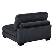 8555BK*CRACVCOT (4)4-Piece Modular Sectional with Reversible Chaise and Ottoman - 8555BK*CRACVCOT