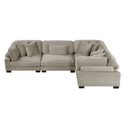 8555GB*3CRAC (4)4-Piece Modular Sectional - 8555GB*3CRAC