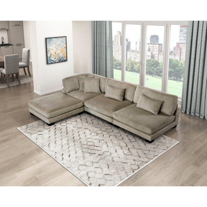 8555GB-4 Ottoman - 8555GB-4