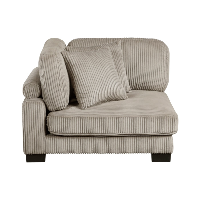 8555GB*4OT (4)4-Piece Modular Sectional with Ottoman - 8555GB*4OT