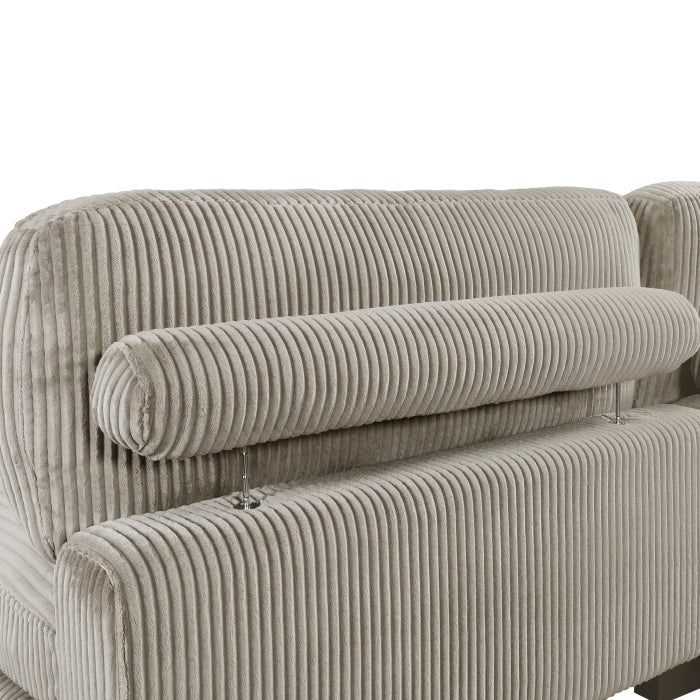 8555GB*4OT (4)4-Piece Modular Sectional with Ottoman - 8555GB*4OT