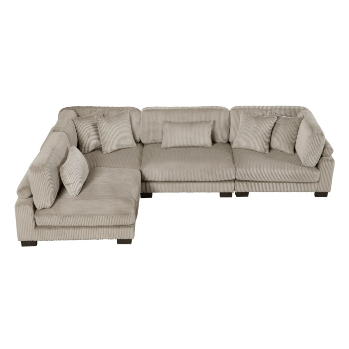 8555GB*4SC (4)4-Piece Modular Sectional - 8555GB*4SC