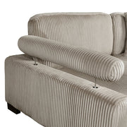 8555GB*5OT (5)5-Piece Modular Sectional with Ottoman - 8555GB*5OT