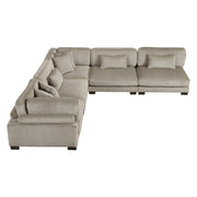 8555GB*5SC (5)5-Piece Modular Sectional - 8555GB*5SC