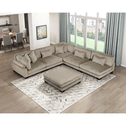 8555GB*6OT (6)6-Piece Modular Sectional with Ottoman - 8555GB*6OT