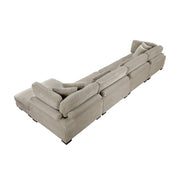 8555GB*CR2ACVC (4)4-Piece Modular Sectional with Reversible Chaise - 8555GB*CR2ACVC