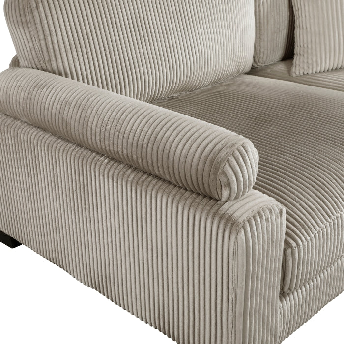 8555GB*CRACVC (3)3-Piece Modular Sectional with Reversible Chaise - 8555GB*CRACVC