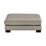 8555GB*CRACVCOT (4)4-Piece Modular Sectional with Reversible Chaise and Ottoman - 8555GB*CRACVCOT
