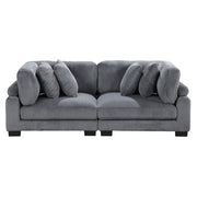 8555GY-2* (2)Love Seat - 8555GY-2*