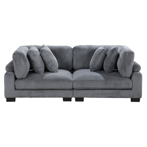 8555GY-2* (2)Love Seat - 8555GY-2*