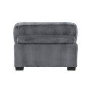 8555GY*2AC1CROT (4)4-Piece Modular Sectional with Ottoman - 8555GY*2AC1CROT