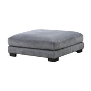 8555GY*2AC1CROT (4)4-Piece Modular Sectional with Ottoman - 8555GY*2AC1CROT