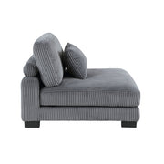 8555GY*2AC2VC (4)4-Piece Modular Sectional with Reversible Chaise - 8555GY*2AC2VC