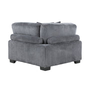 8555GY*2CR2AC2OT (6)6-Piece Modular Sectional with Ottomans - 8555GY*2CR2AC2OT