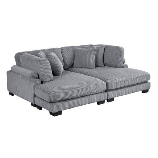 8555GY*2VC (2)2-Piece Chaise Lounge - 8555GY*2VC