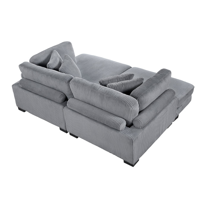 8555GY*2VC (2)2-Piece Chaise Lounge - 8555GY*2VC