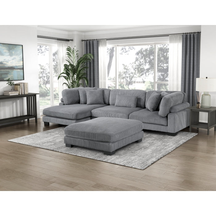 8555GY-4 Ottoman - 8555GY-4