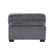 8555GY*4OT (4)4-Piece Modular Sectional with Ottoman - 8555GY*4OT