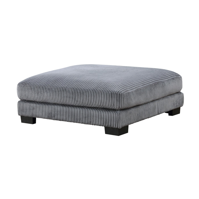 8555GY*4OT (4)4-Piece Modular Sectional with Ottoman - 8555GY*4OT