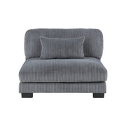 8555GY*6OT (6)6-Piece Modular Sectional with Ottoman - 8555GY*6OT