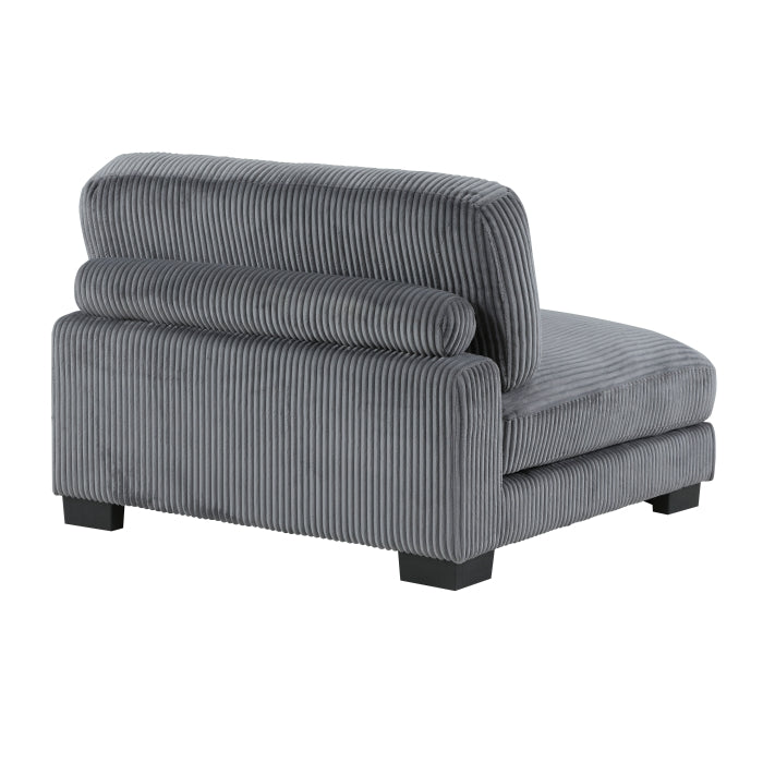 8555GY*6OT (6)6-Piece Modular Sectional with Ottoman - 8555GY*6OT