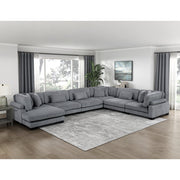 8555GY-AC Armless Chair - 8555GY-AC